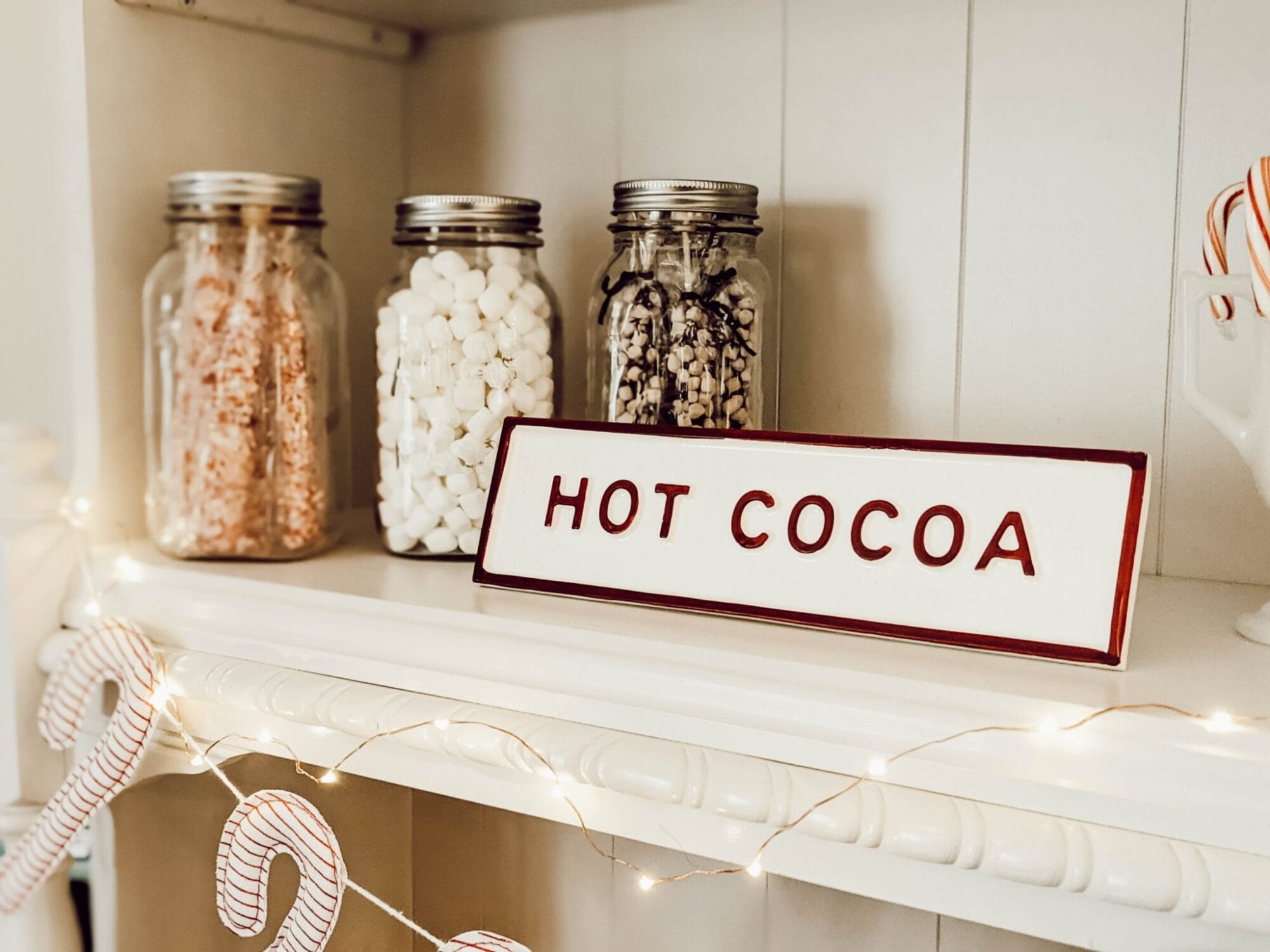 Holiday Home Tour: Hot Cocoa Bar