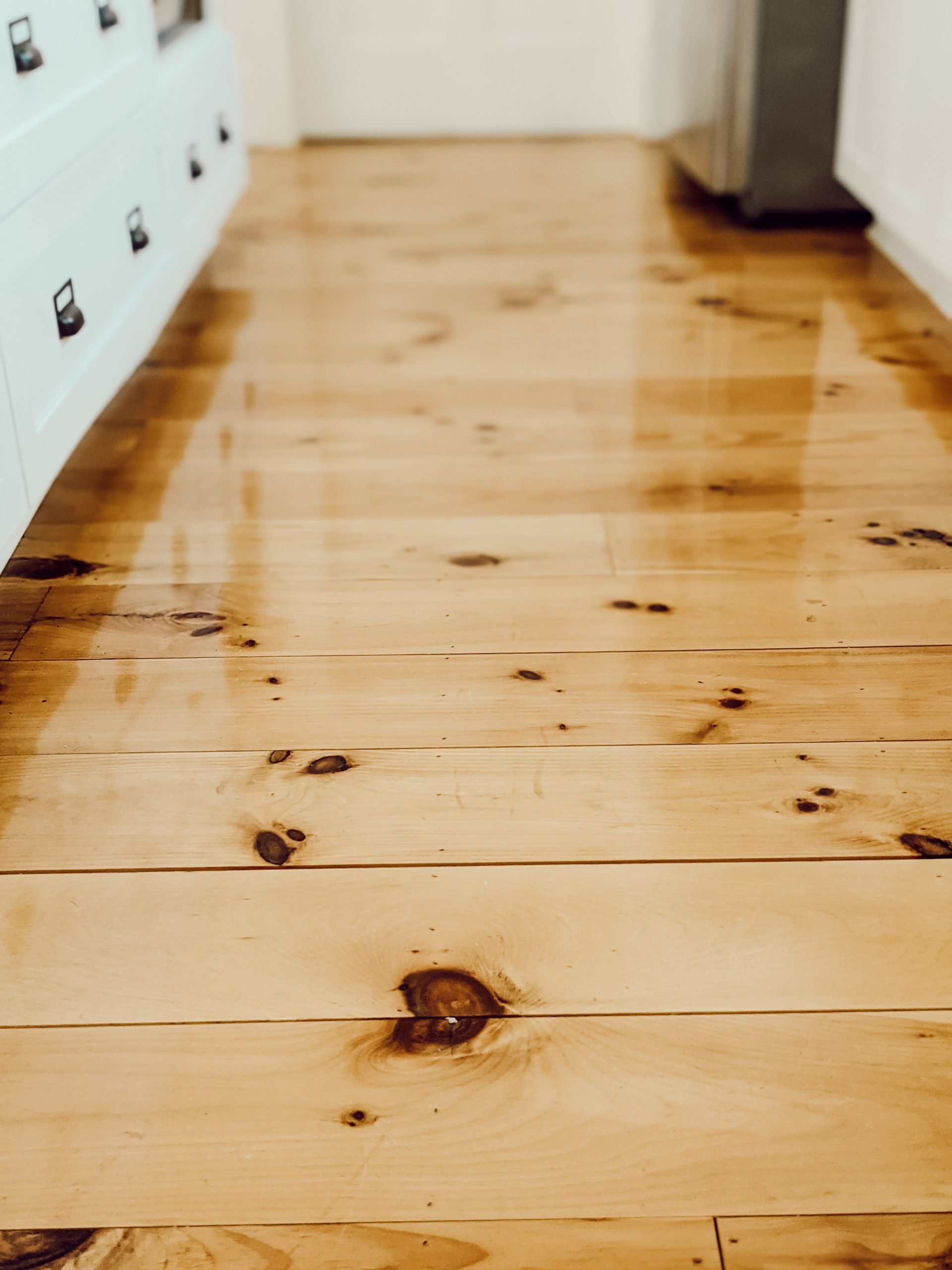 wide board white pine flooring
