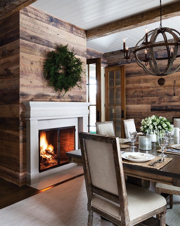 Shiplap Wall Inspiration for our Farmhouse Fireplace Project