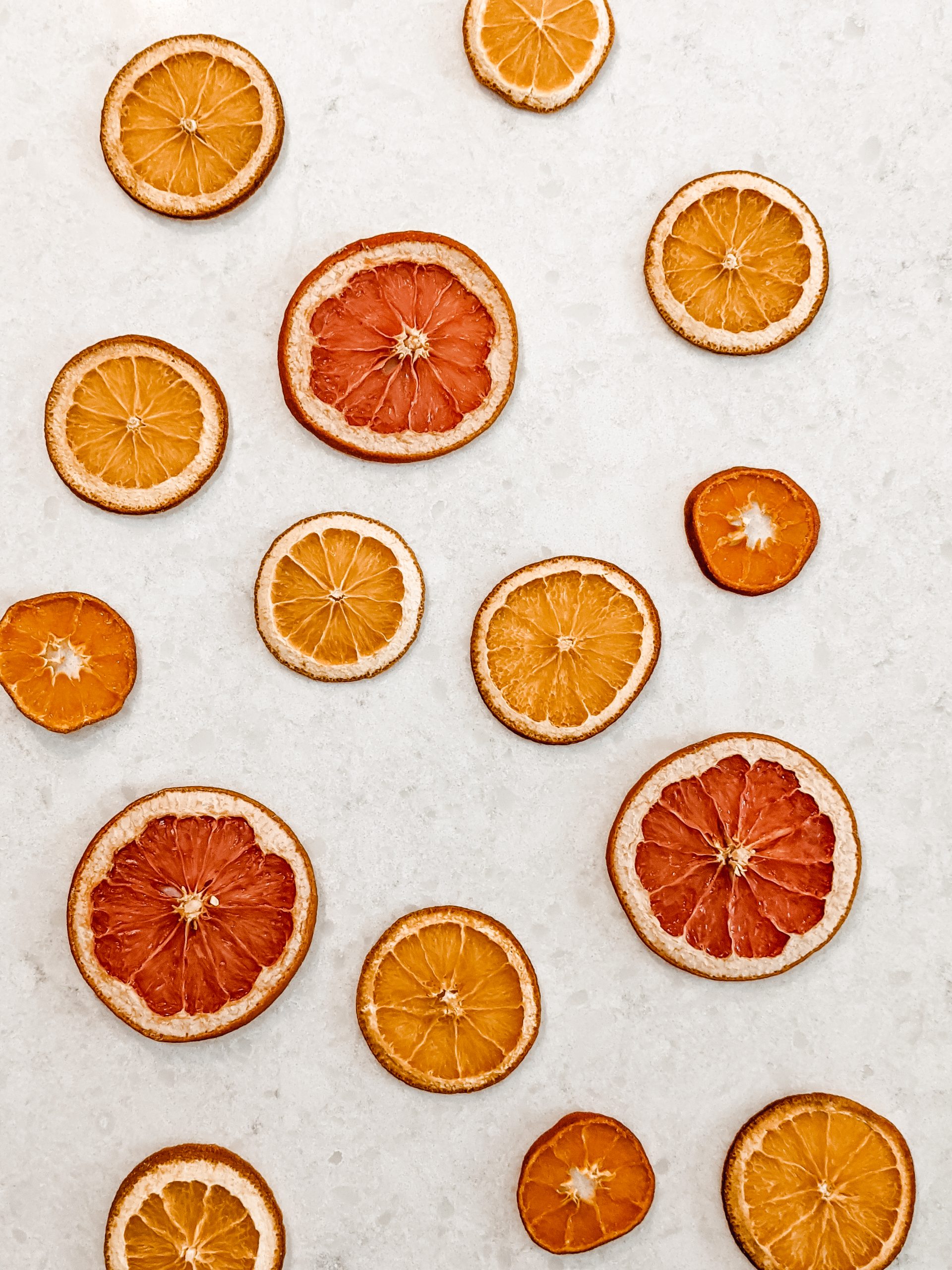 dried citrus fruit