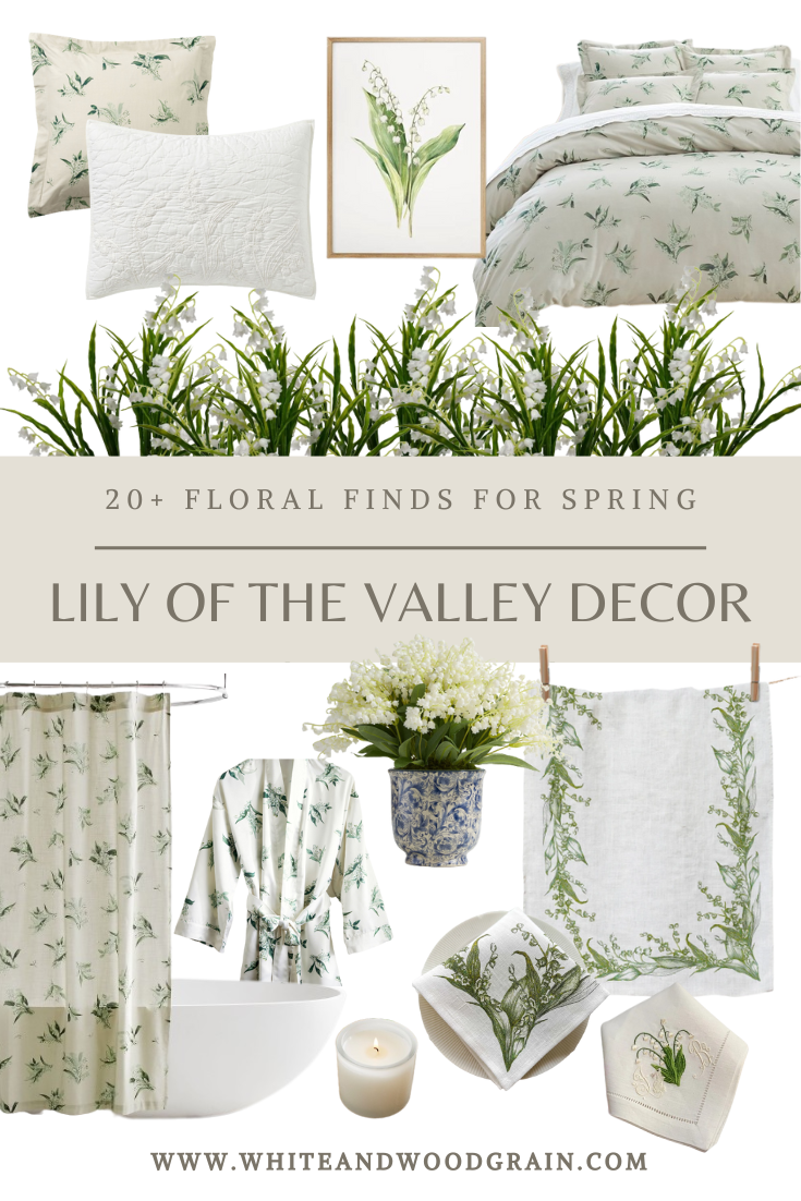 20+ floral lily of the valley decor finds for spring