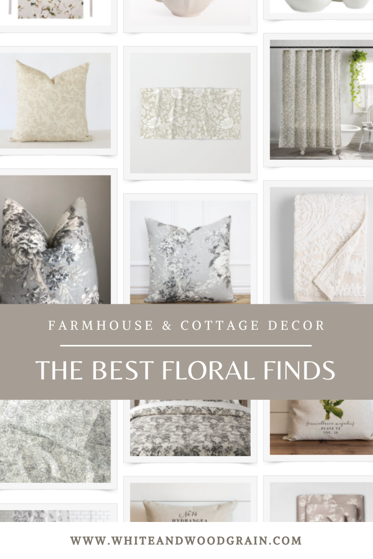 The Prettiest Floral Home Decor Finds!
