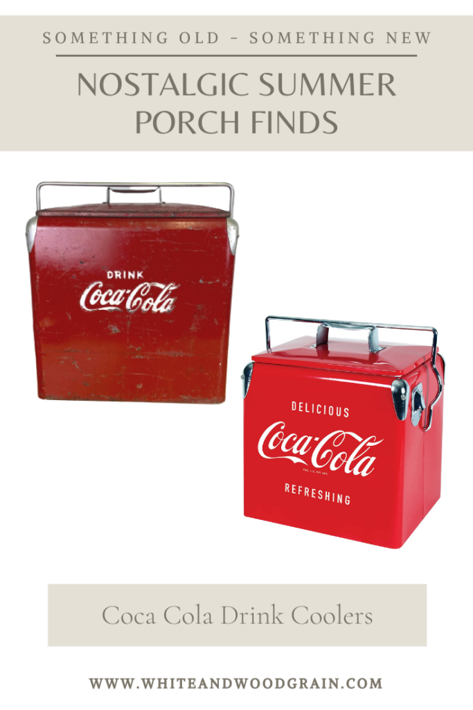 nostalgic coca cola coolers for a summer porch 