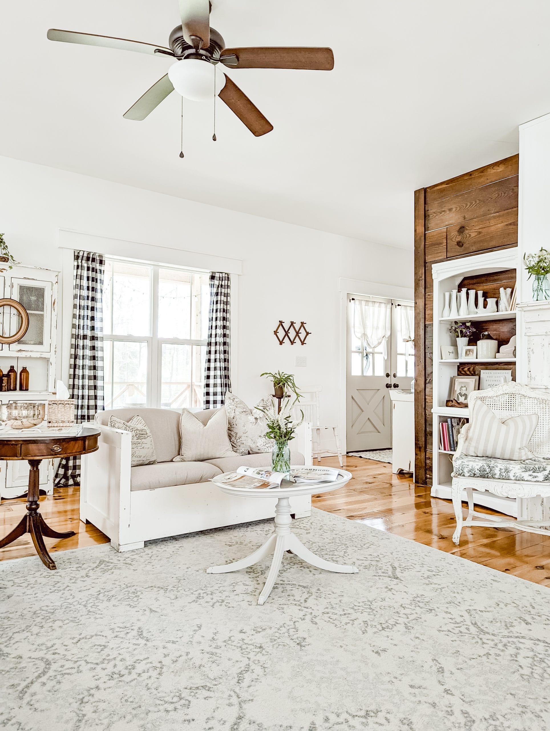 How to Update Vintage "This End Up" Pine Cargo Furniture White and