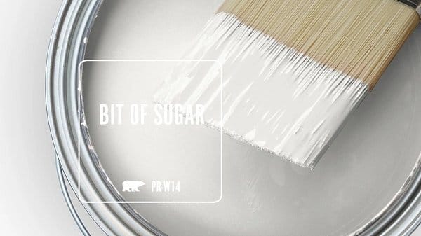 Behr Bit of Sugar is the perfect cool toned true bright white